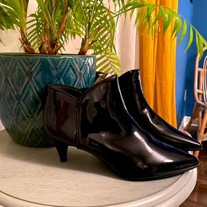 Patent Kitten Heel Boots - Circus by Sam Edelman